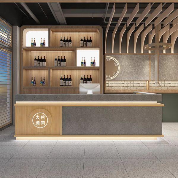 Quầy bar quán cà phê cao cấp