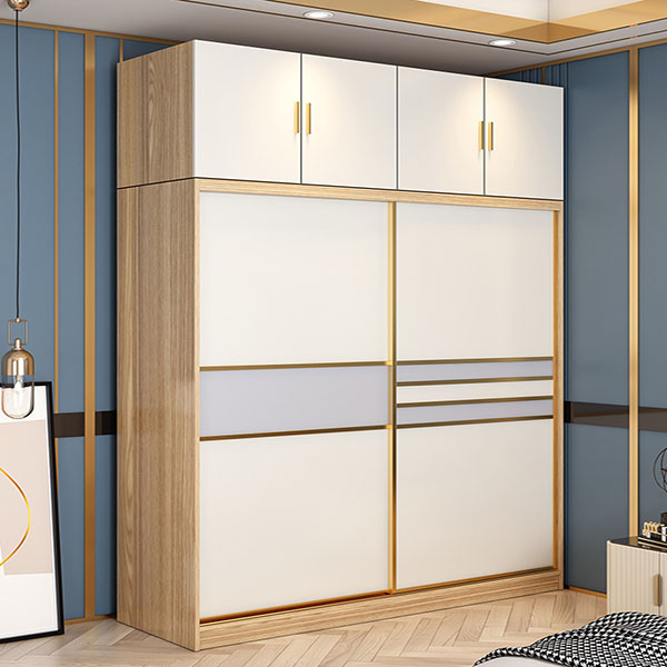 Tủ quần áo gỗ sồi tự nhiên