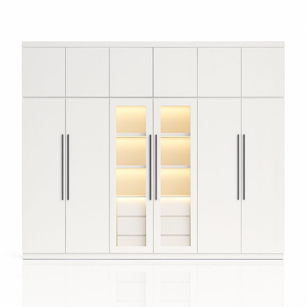 8 Tủ quần áo Ivory Linear Light Wardrobe | Trọng Interior