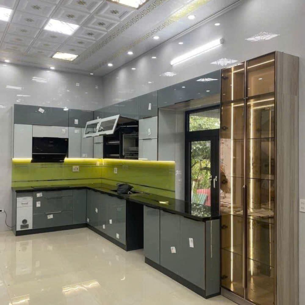 11 Tủ Bếp Modern Luxury Glass Line | Trọng Interior