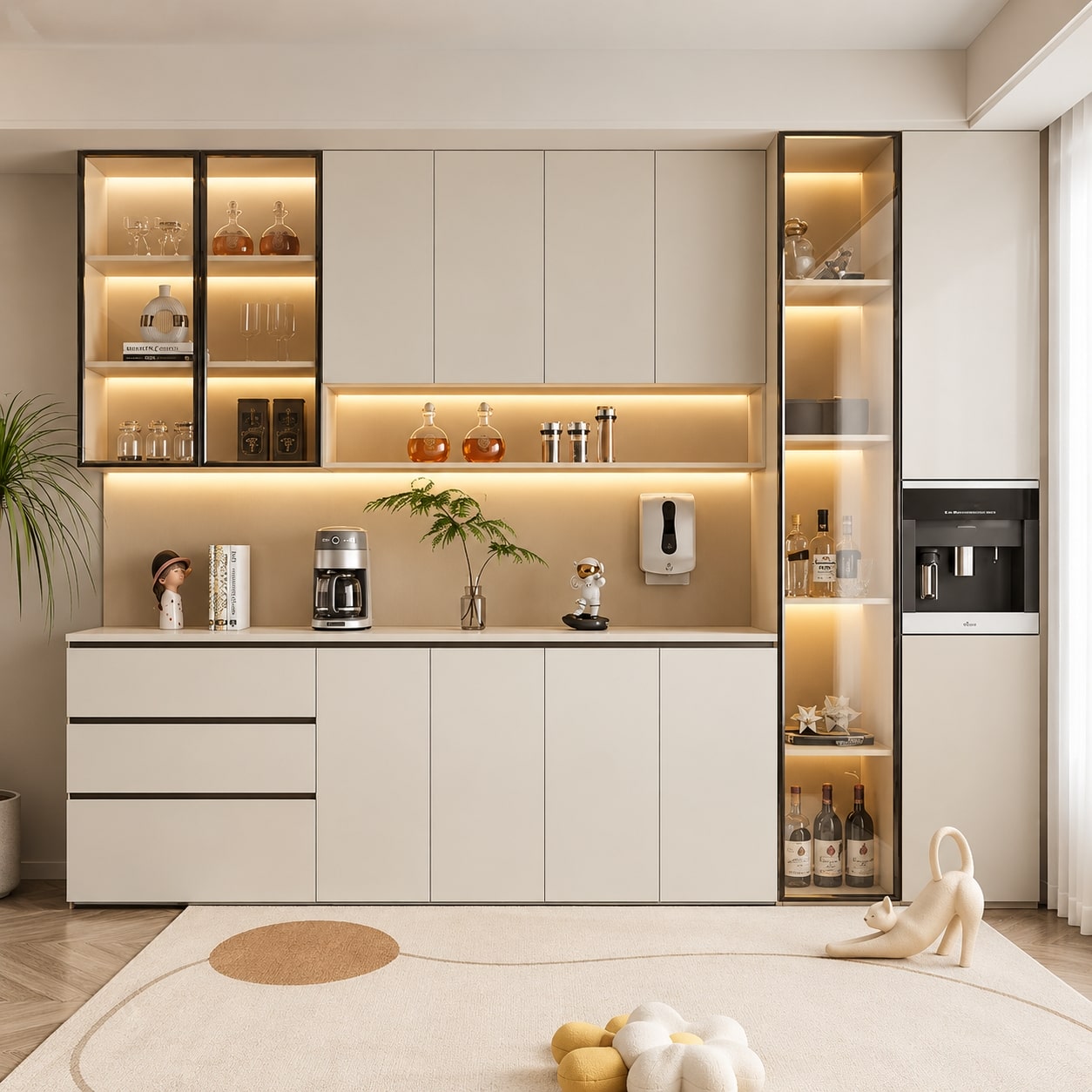 bao gia thi cong tu bep thong minh hcm trong interior