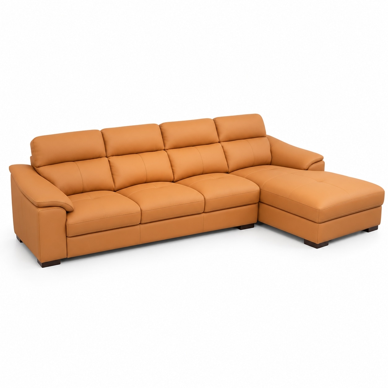 1 Ghế sofa góc L da công nghiệp chống trầy SOFAGOCL118 Trọng Interior